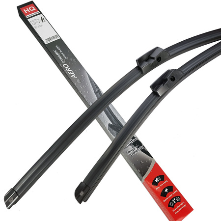 BMW 5 Touring (F11) Wrz.2010-wzwyż Zestaw Przednich Wycieraczek Płaskich Aero