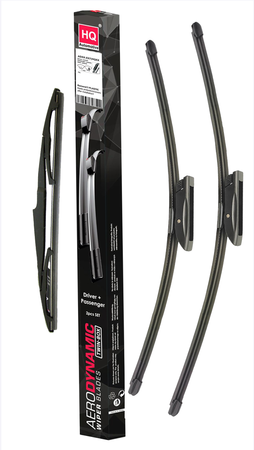 Przód + Tyl‚ Zestaw Wycieraczek do PEUGEOT Bipper (A9) Lut.2008-wzwyż