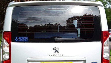 Samochodowa wycieraczka tylna, pióro + ramię HQ A-029 do Citroen Dispatch, Jumpy 2007-2015 Tylna Klapa, Peugeot Expert MK2 2007-2015 Fiat Scudo 2007-2015