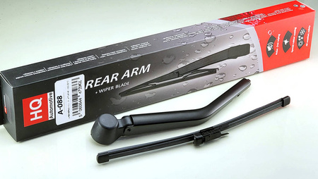 Samochodowa wycieraczka tylna, pióro + ramię HQ A-088 do Mini Clubman, Clubvan 2007-2015 (lewa strona)